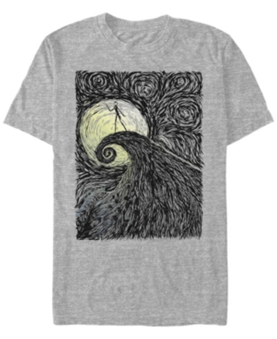 Fifth Sun Men's Spiral Hill Short Sleeve T-shirt In Heather Gray