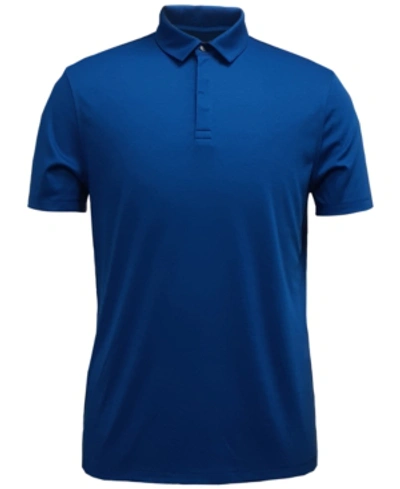 Alfani Men's Alfatech Stretch Solid Polo Shirt, Created For Macy's In Acapulco