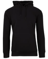 Galaxy By Harvic Men's Slim-fit Fleece-lined Pullover Hoodie In Black