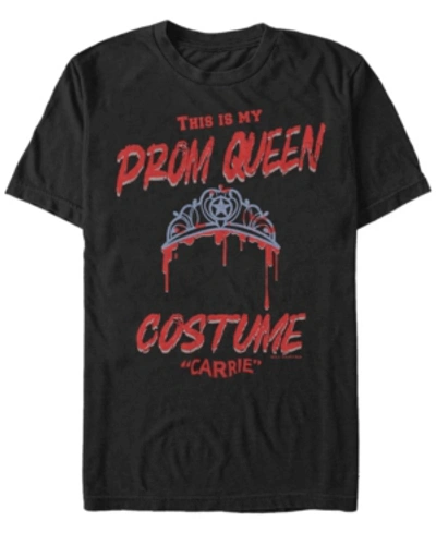 Fifth Sun Carrie Prom Queen Costume Men's Short Sleeve T-shirt In Black