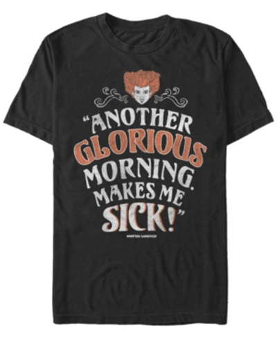 Fifth Sun Hocus Pocus Glorious Morning Men's Short Sleeve T-shirt In Black