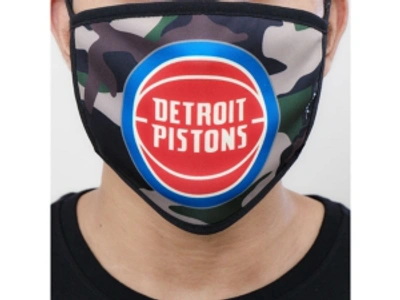Pro Standard Detroit Pistons 2pack Face Mask In Camo