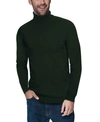 X-ray Men's Turtleneck Pull Over Sweater In Olive
