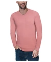 X-RAY MEN'S BASIC V-NECK PULLOVER MIDWEIGHT SWEATER