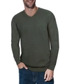 X-ray Crew Neck Knit Sweater In Olive