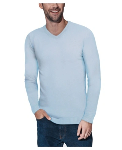 X-ray X Ray Classic V-neck Sweater In Azure