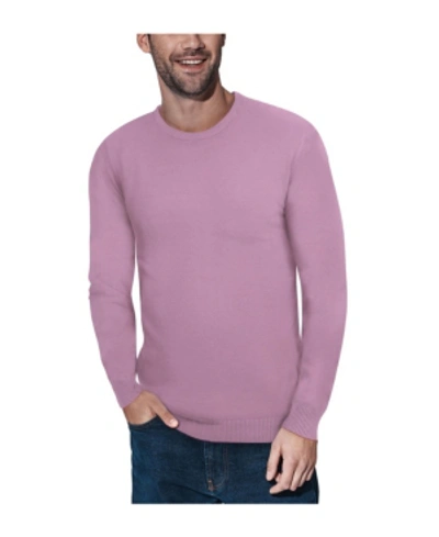 X-ray X Ray Classic Crewneck Sweater In Dusty Rose