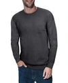 X-ray Men's Basic Crewneck Pullover Midweight Sweater In Heather Charcoal