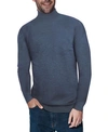 X-ray Turtleneck Pullover Sweater In Heather Slate