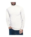 X-ray X Ray Casual Mock Neck Pullover Sweater In Off White