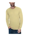 X-ray Men's Basic Crewneck Pullover Midweight Sweater In Curry