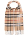 V FRAAS MEN'S CLASSIC PLAID CASHMINK SCARF