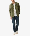 LUCKY BRAND MEN'S QUILTED SHIRT JACKET