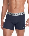 Nike Dri-fit Performance Boxer Briefs In Obsidian