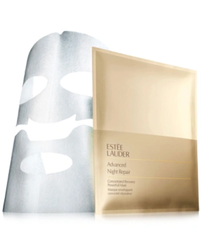 ESTÉE LAUDER ADVANCED NIGHT REPAIR CONCENTRATED TREATMENT FACE MASK WITH HYALURONIC ACID, 4-PACK