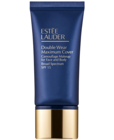ESTÉE LAUDER DOUBLE WEAR 24-HOUR MAXIMUM COVER CAMOUFLAGE FOUNDATION FOR FACE AND BODY SPF 15, 1 OZ.