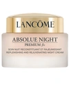 LANCÔME ABSOLUE PREMIUM BX NIGHT RECOVERY MOISTURIZING ANTI-AGING CREAM, 2.6 OZ.