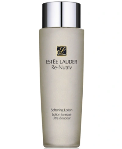 ESTÉE LAUDER RE-NUTRIV INTENSIVE SOFTENING TREATMENT LOTION FACE TONER, 8.4 OZ.