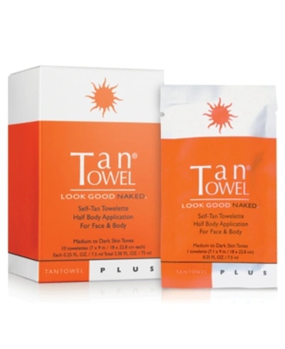 Tantowel Half Body Plus, 10 Pack In No Color