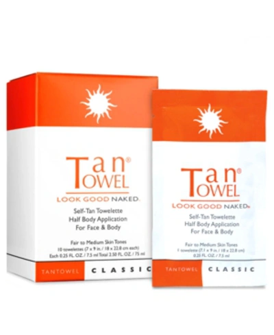 Tantowel Half Body Classic, 10 Pack In No Color