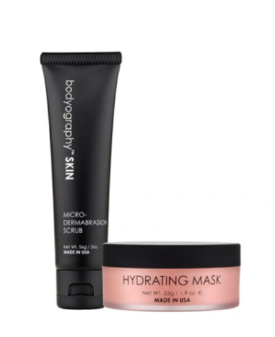 Bodyography Facial Scrub And Facial Mask In Pink