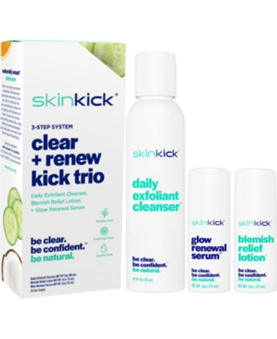Skinkick Clear And Renew Kick Trio System
