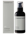 Hommeface Face Moisturizer For Men, 5.07 Oz. In Heather Gray