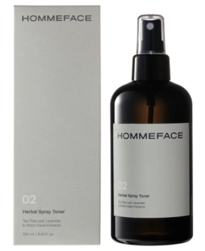 Hommeface Herbal Spray Toner For Men, 8.45 Oz. In Heather Gray