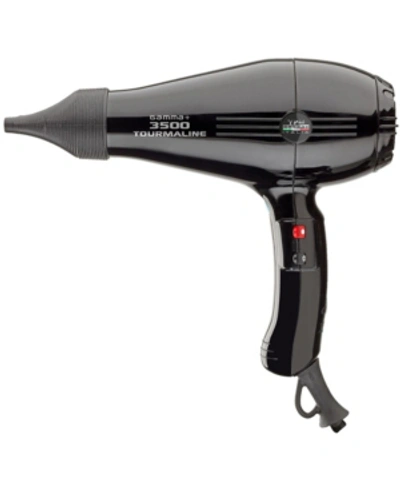 Gamma+ 3500 Tourmaline Power Ionic Hair Dryer In Black