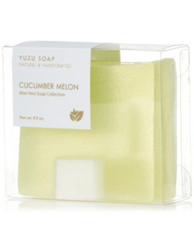 Yuzu Soap Cucumber Melon Aloe Vera Soap, 4.5-oz.