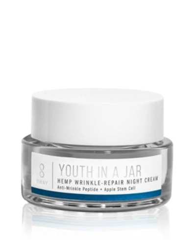 Sway Youth In A Jar Wrinkle-repair Night Cream With Blue Tansy In Gray