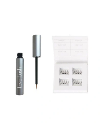Love Light Cosmetics -love Lash Liquid Magnetic Eyeliner With Magnetic Lashes - Zen Collection In Black