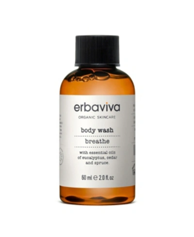 Erbaviva Breathe Body Wash Travel, 2 Fl oz