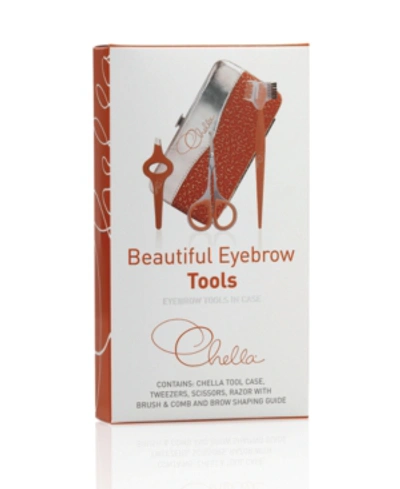 Chella Beautiful Eyebrow Tools In Case