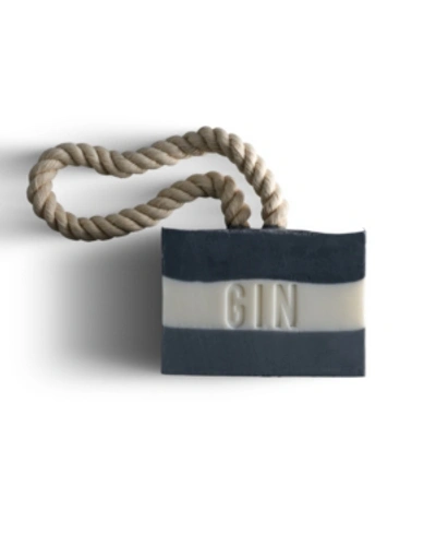 Dot & Lil Clark & James Gin Rope Soap In Gray