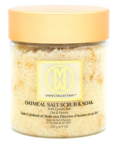 Omm Collection Oatmeal Salt Scrub & Soak With Epsom Salt, 8 oz
