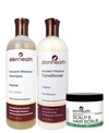 ZION HEALTH NOURISHING SUMMER HAIR BUNDLE PEAR BLOSSOM SHAMPOO 16 OZ + PEAR BLOSSOM CONDITIONER 16 OZ + PEAR BLO