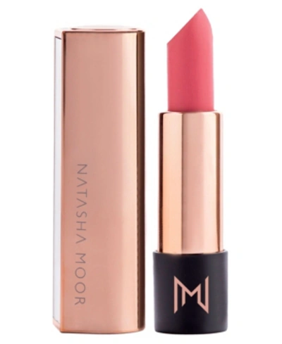 Natasha Moor Silk Suede Lipstick In Intuition