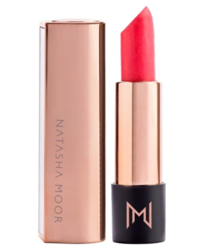 Natasha Moor Silk Suede Lipstick In Inevitable