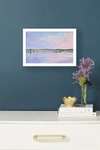 Artfully Walls Lavender Twilight Wall Art In White