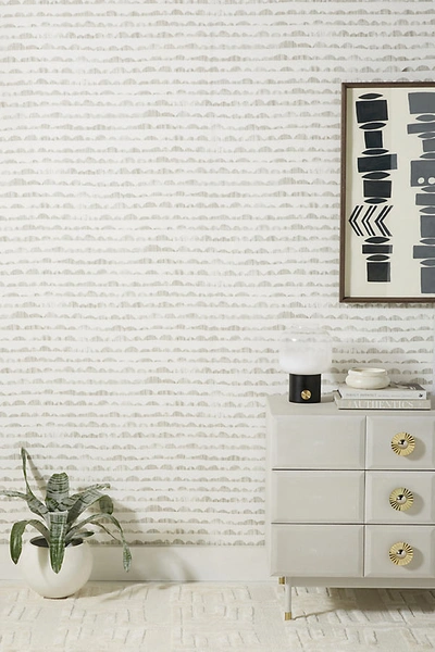 York Wallcoverings Magnolia Home Hill And Horizon Wallpaper In Grey