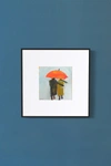 Artfully Walls Umbrella Couple Wall Art In Assorted