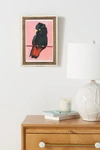 Artfully Walls Red-tailed Black Cockatoo Wall Art In Beige