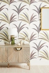 York Wallcoverings Morocco Palm Wallpaper In Purple