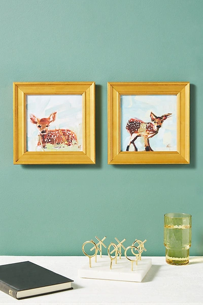 Artfully Walls Baby Fawn Wall Art In Assorted