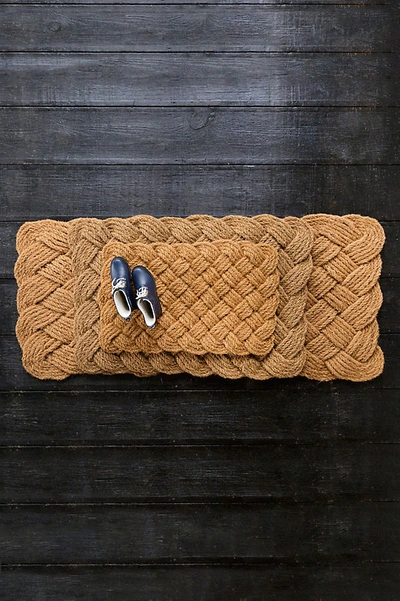 Terrain Knot Weave Doormat In Assorted