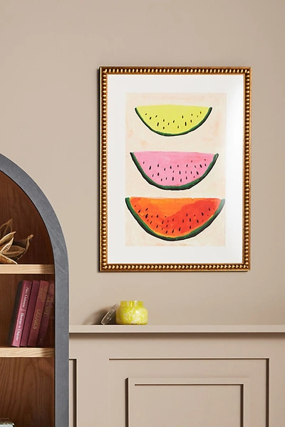 Artfully Walls Watermelon Slices Wall Art In Assorted