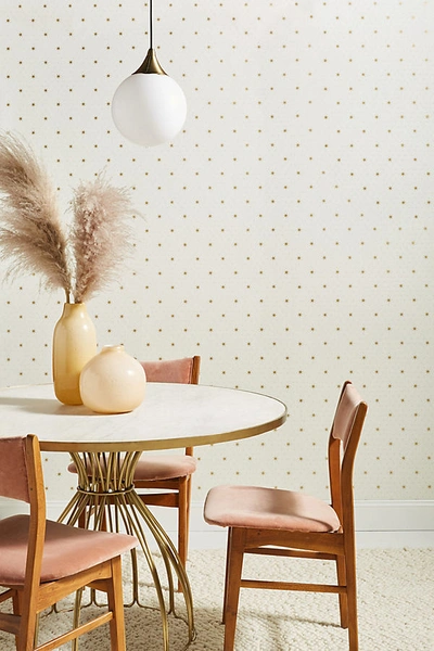 York Wallcoverings Stella Star Wallpaper In Beige