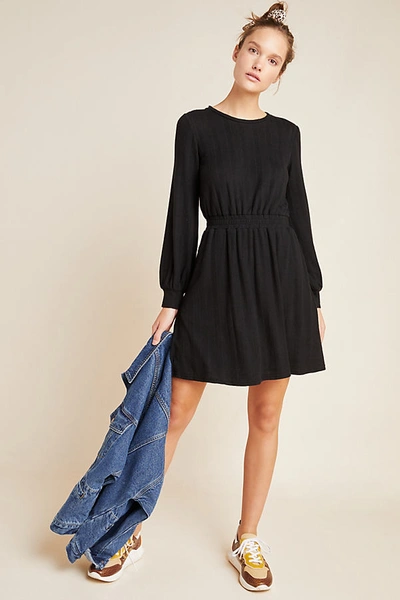 Dolan Left Coast Cressida Sweater Dress In Black