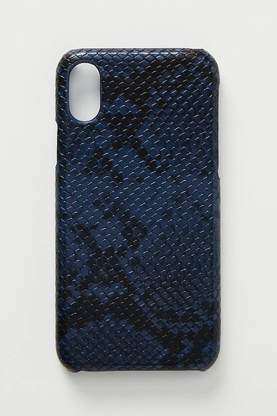 Printworks Iphone X Case By  In Blue Size M